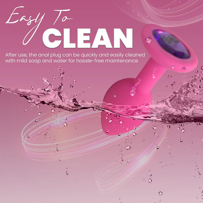 TapDatAss NFC Smart Silicone Butt Plug – Waterproof Beginner Anal Toy with Flared Base